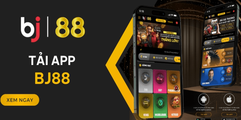 Cài đặt app Bj88 - An toàn để tận hưởng trải nghiệm cá cược tối ưu hóa