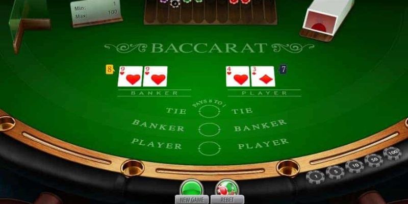 Quy tắc chơi Baccarat online và cách tính điểm tại Bongbet 